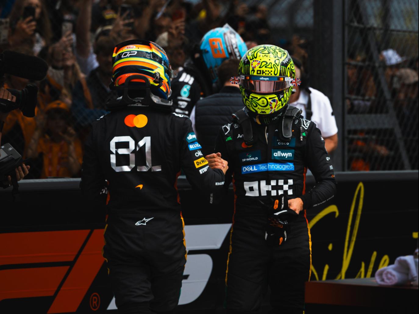 关于雷诺车队碾压梅赛德斯，皮亚斯特里统治全场的信息