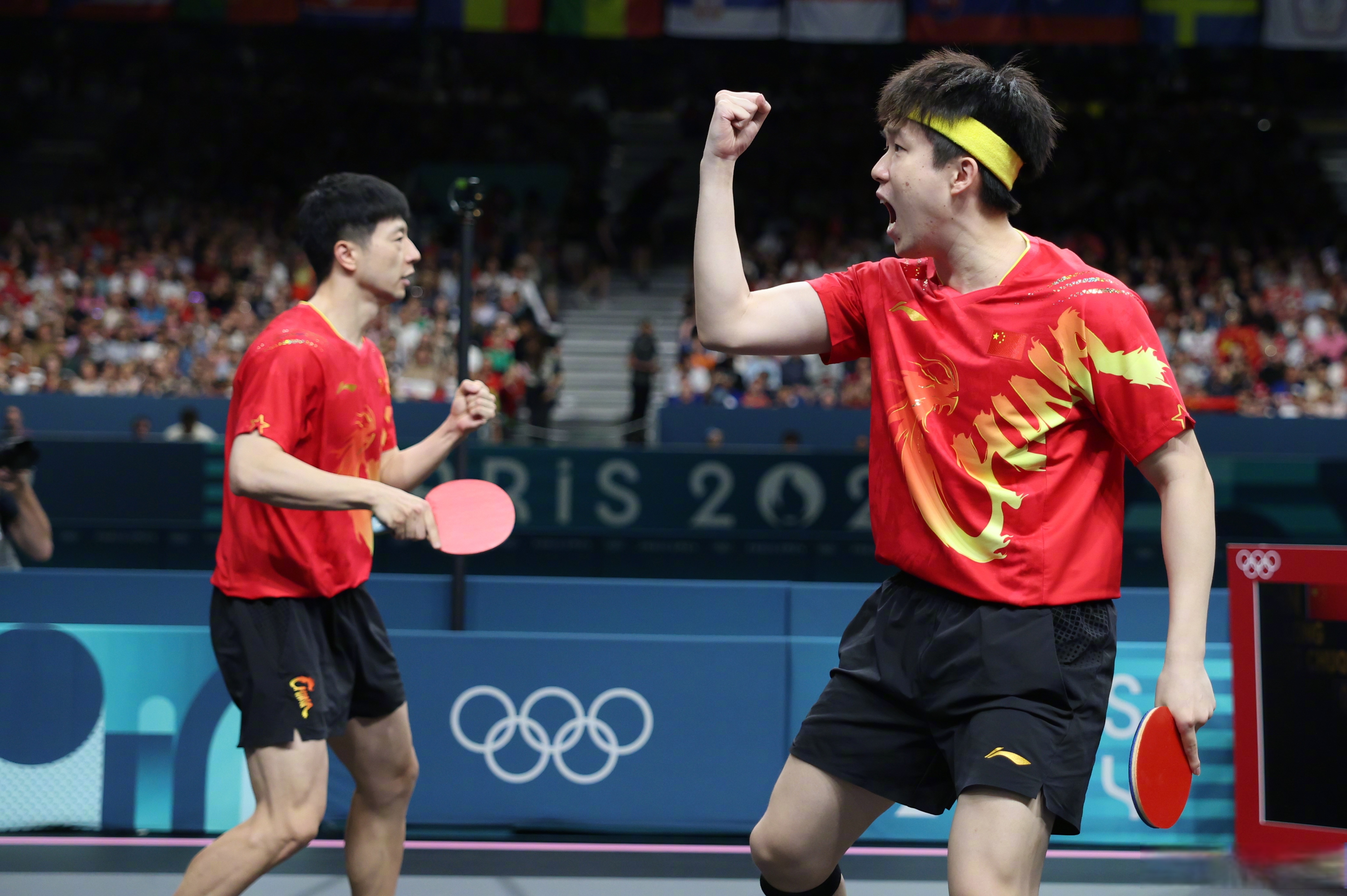 韩国队鏖战中国队，马龙关键制胜